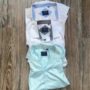 Men’s XL Flex Dress Shirt Bundle